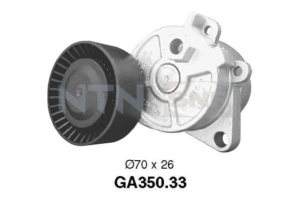 Tensioner Pulley, V-ribbed belt