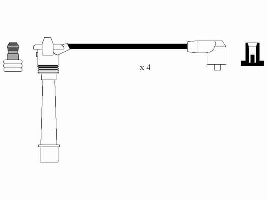 Uitbreiding 1/4", (flexibel / verlengstang(en)), lengte 145 mm - 1 pcs