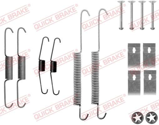 Accessory Kit, brake shoes