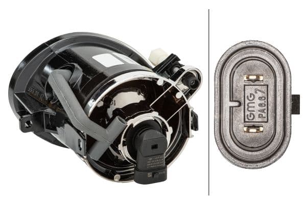 Mistlamp Voor Rechts (HB4) past: BMW 3 E46, 5 E39 11.95-12.07