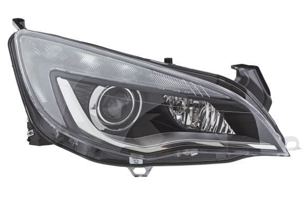 Koplamp Rechts (D1S/H11/LED, elektrisch, met motor) past: OPEL ASTRA J 12.09-04.18