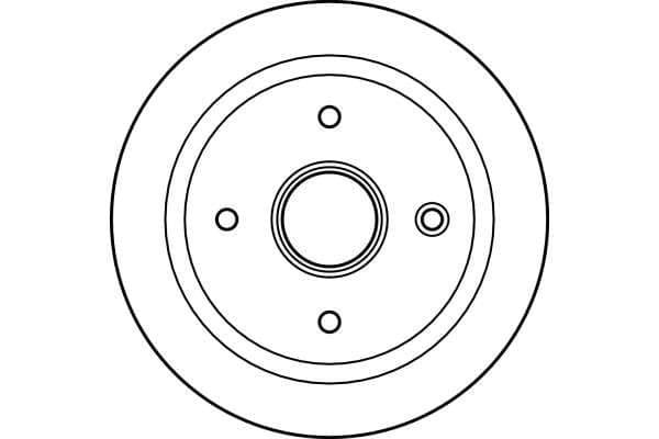 Brake drum Achter past: OPEL CORSA C 1.0-1.7D 09.00-06.12