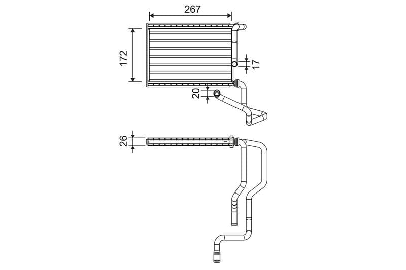 Verwarming past: HONDA ACCORD VII 2.0/2.2D/2.4 02.03-05.08