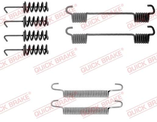 Accessory Kit, parking brake shoes