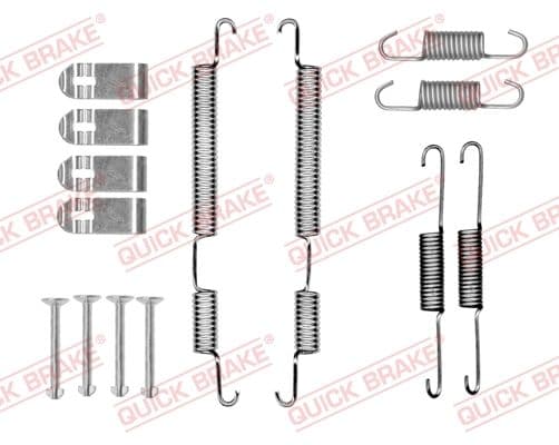 Accessory Kit, brake shoes