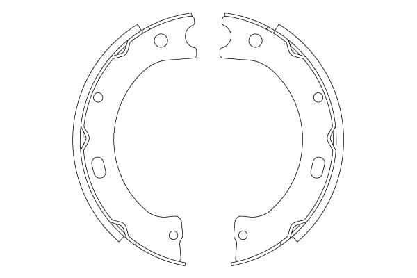 Remschoen past: NISSAN CABSTAR, NT400 CABSTAR, PATROL GR IV, PATROL GR V, PATROL III/1 2.5D-4.2D 11.79-