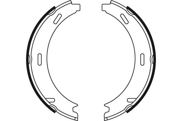 Remschoen past: MERCEDES A (W168), A (W169), B SPORTS TOURER (W245), C (CL203), C (W203), C T-MODEL (S203), CLC (CL203), CLK (A209), CLK (C209), SLK (R171), VANEO (414) 1.5-Electric 07.97-06.12