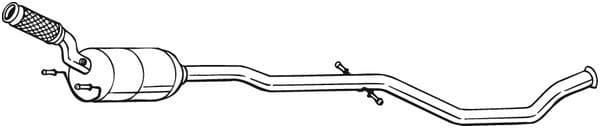 Katalysator EURO 3 past: PEUGEOT 407 2.0 03.04-07.05