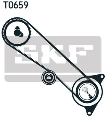 Timing belt set