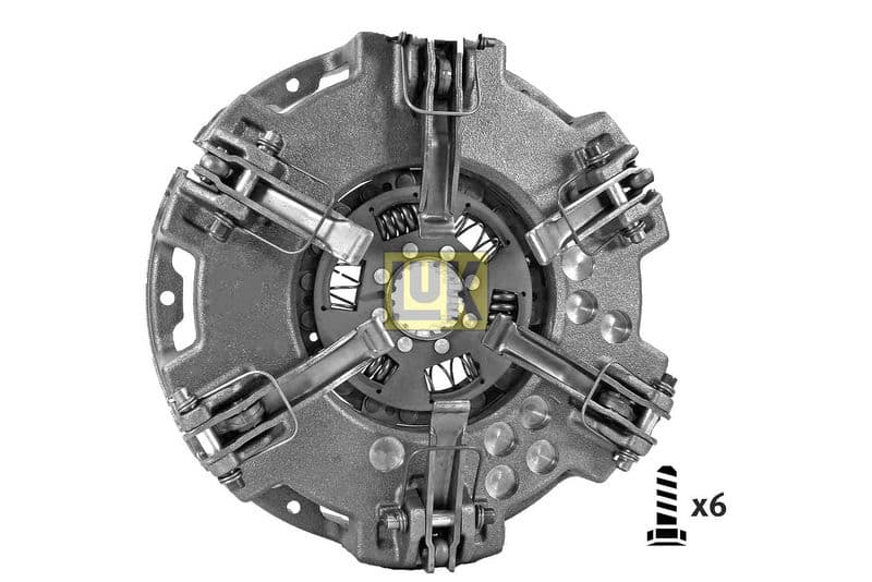 Koppelingsdeksel (280mm) past: JOHN DEERE 3100, 3100 A, 3110, 3110 A, 3200, 3200 A, 3200 AX, 3200 X  RENAULT 650 MI, 310, 65, 70 2WD, 70 4WD, 70 X, 75, 75 X, 58-12 LS, 61-12 RA, 61-12 RS, 65-12 LS