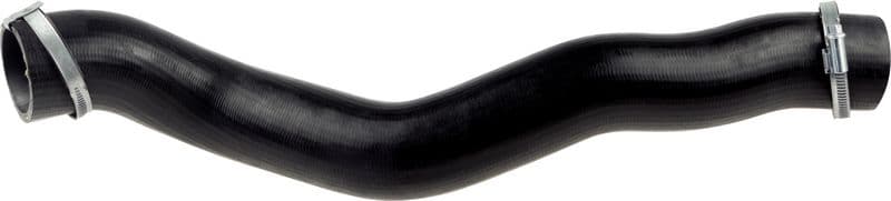 Intercooler slang Rechts (diameter 46/49,5mm, lengte 500mm, zwart) past: VOLVO S60 II, S80 II, V60 I, V70 III 1.6D 01.11-12.15