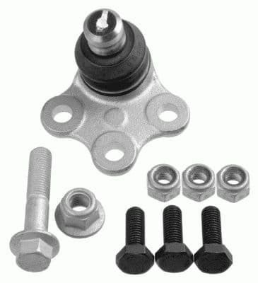 Kogelgewricht van de as Links (voor) (diameter kegel 20mm) past: MERCEDES CITAN (MPV), CITAN MIXTO (DOUBLE CABIN), CITAN/MINIVAN (W415)  RENAULT KANGOO, KANGOO BE BOP 1.2-Electric 06.05-