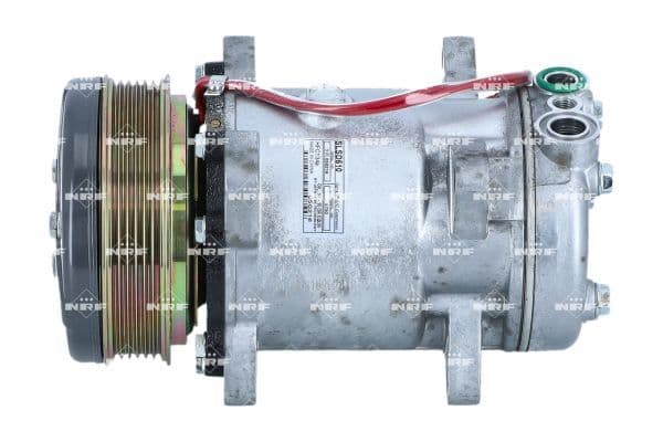Airconditioning compressor past: CASE IH MAXXUM, MXM  NEW HOLLAND 5000, 6000, 7000, 8000, M, TM, TS, TSA, TV 01.91-