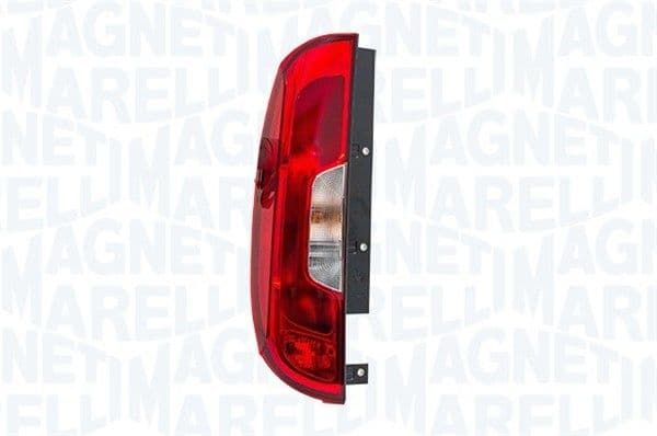 Achterlicht Links (P21/5W/P21W/W16W, kleur indicator oranje, anti-fog licht, achteruitrijlicht) past: FIAT DOBLO II  OPEL COMBO D 1D 02.10-12.22