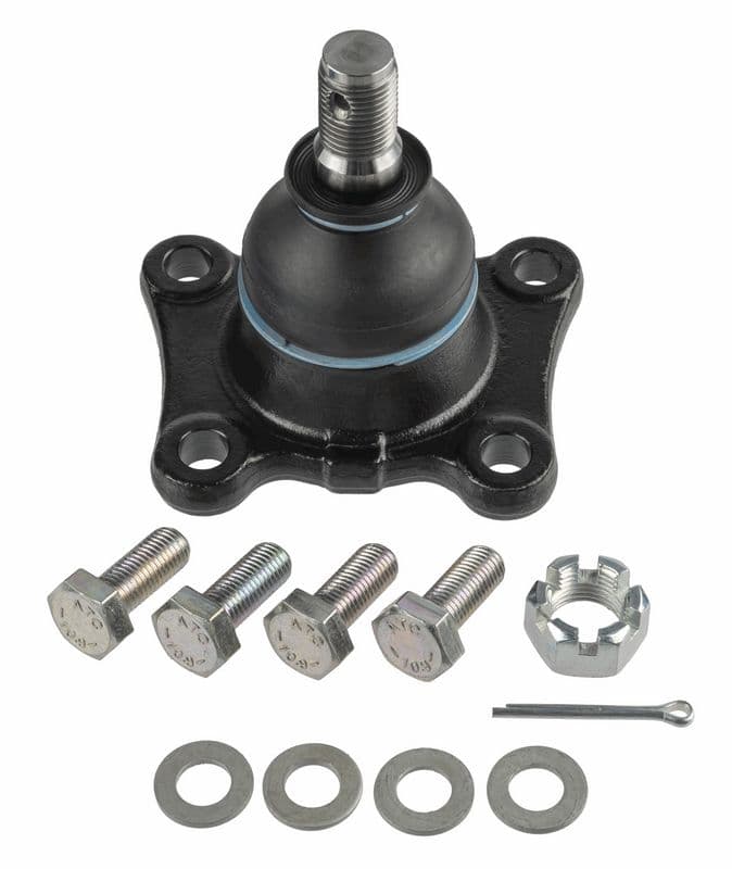 Kogelgewricht van de as Links/Rechts (bodem voor) (diameter kegel 18mm) past: TOYOTA 4 RUNNER II, HILUX IV, HILUX V, HILUX VI  VW TARO 2.2-3.0D 11.85-10.05