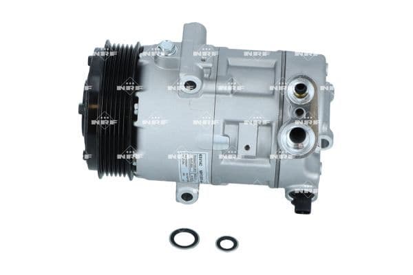 Airconditioning compressor past: ALFA ROMEO MITO  FIAT DOBLO, DOBLO CARGO, FIORINO, GRANDE PUNTO, LINEA, PUNTO, PUNTO EVO, QUBO  OPEL CORSA D, CORSA E 1.0-1.7D 10.05-