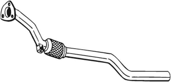 Uitlaatpijp Voor (automatische versnellingsbak) past: AUDI A4 B5, A6 C5  SKODA SUPERB I  VW PASSAT B5, PASSAT B5.5 1.8/2.3 01.95-03.08