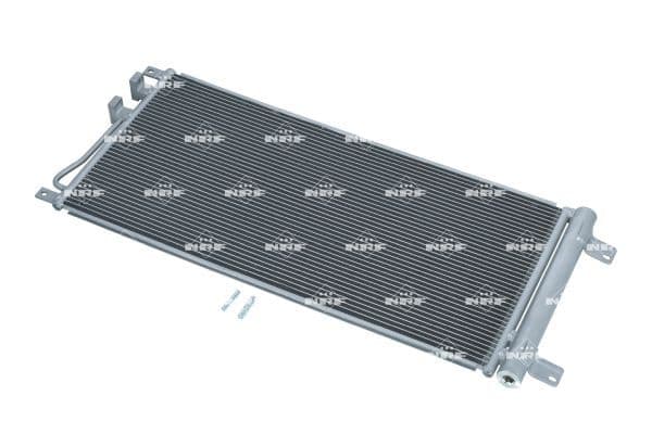 A/C condensator (met droger) past: SSANGYONG ACTYON II, KORANDO 2.0-2.2D 11.10-