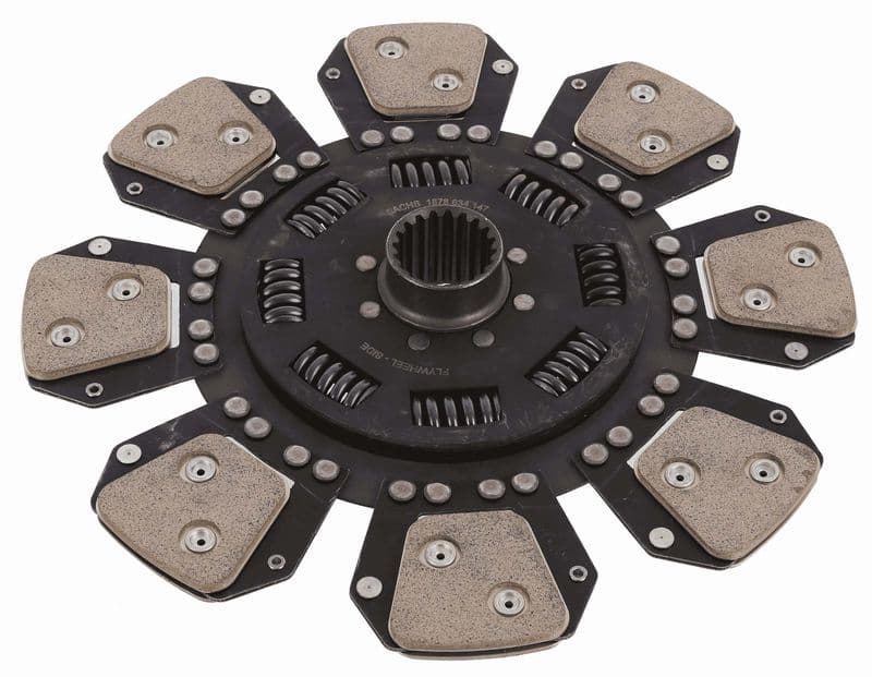 Koppelingsplaat/plaat (327mm) past: MERCEDES UNIMOG, 1000 03.76-