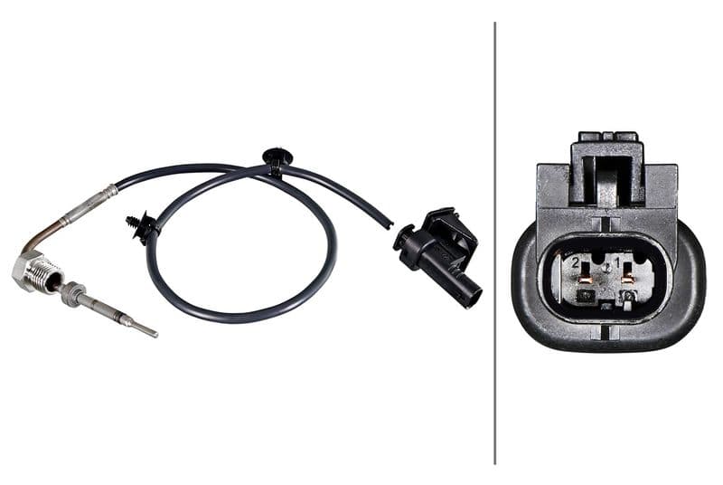 Uitlaatgastemperatuursensor (Vóór katalysator) past: CHEVROLET TRAX  OPEL ASTRA J, ASTRA J GTC, ASTRA K, INSIGNIA A, INSIGNIA A COUNTRY, INSIGNIA B, INSIGNIA B GRAND SPORT, MERIVA B 1.6D 02.13-