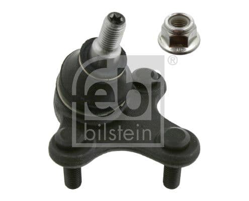 Kogelgewricht van de as Links (bodem voor) (diameter kegel 19mm) past: SEAT ALTEA, ALTEA XL, LEON, LEON SPORTSTOURER, TOLEDO III  SKODA OCTAVIA II, OCTAVIA III, SCALA, SUPERB II, YETI 1.0-3.6 02.03-