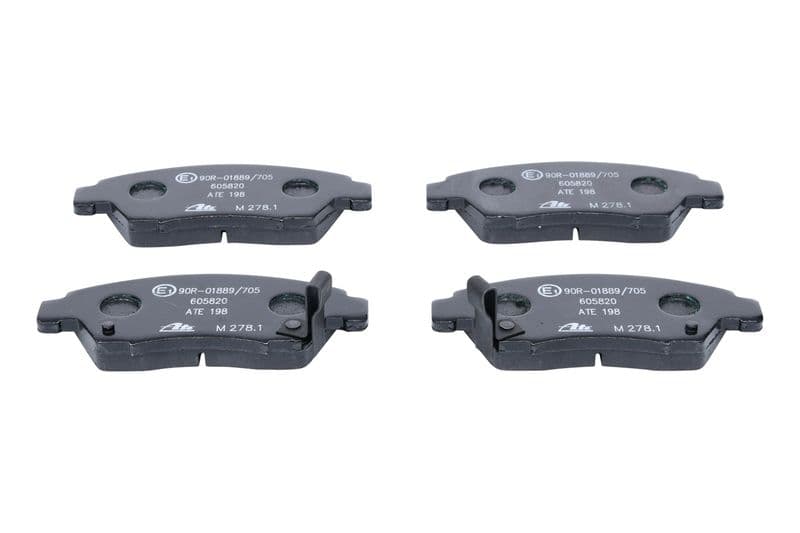 Remblokken set Voor , past: HONDA CIVIC V, CIVIC VI, CIVIC VII, CIVIC VIII, CRX III, DOMANI 1.3-1.7 10.91-12.12
