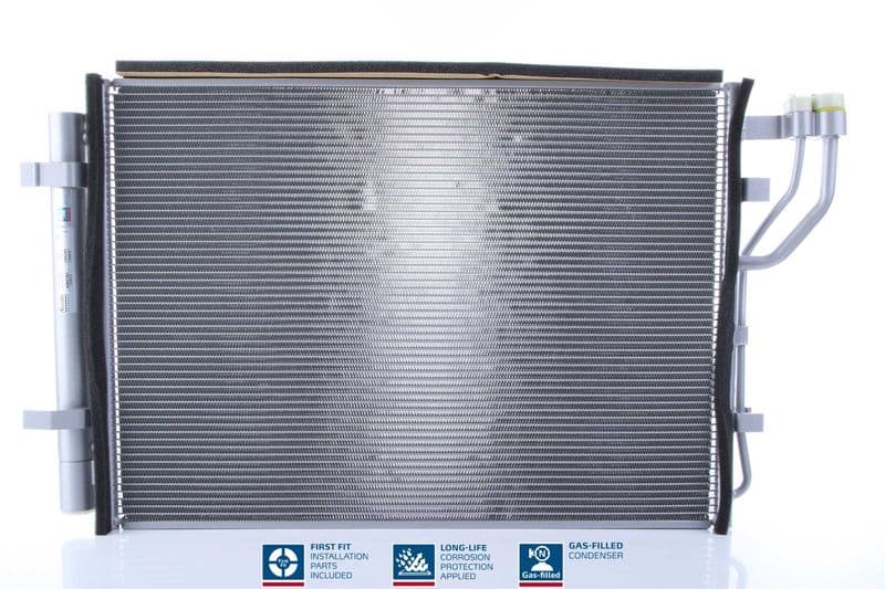 A/C condensator (met droger) past: HYUNDAI IX20 1.4-1.6LPG 11.10-07.19