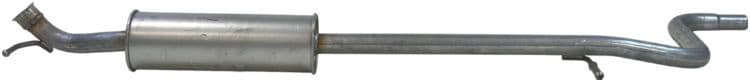 Middendemper uitlaatsysteem past: OPEL CORSA F  PEUGEOT 208 II 1.2 06.19-