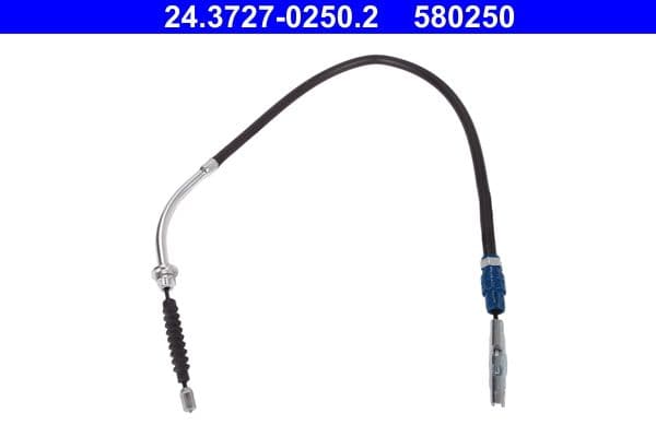Handremkabel Achter Rechts (771mm/632mm) past: MINI (F55), (F56), (F57) 1.2-2.0D 09.13-