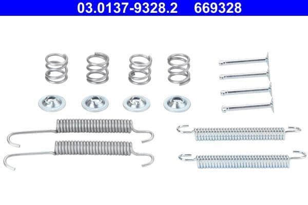 Accessory Kit, parking brake shoes