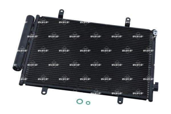 A/C condensator (met droger) past: SUZUKI CELERIO 1.0 03.14-