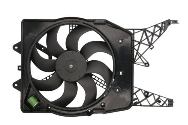 Radiatorventilator (met controller) past: OPEL CORSA D 1.3D-1.7D 07.06-08.14