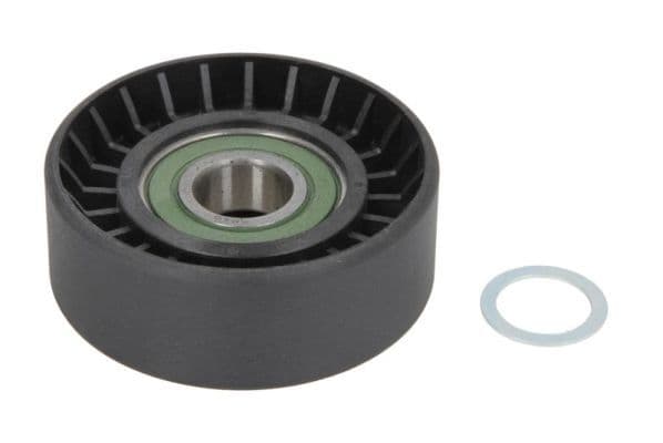 Meervoudige V-snaar spanrol past: OPEL SIGNUM, VECTRA C, VECTRA C GTS  RENAULT ESPACE IV, VEL SATIS  SAAB 9-5 3.0D 07.01-01.15