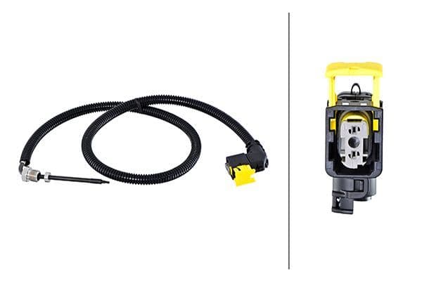 Uitlaatgastemperatuursensor (2PIN) past: MERCEDES ACTROS MP4 / MP5, ANTOS, AROCS 07.11-