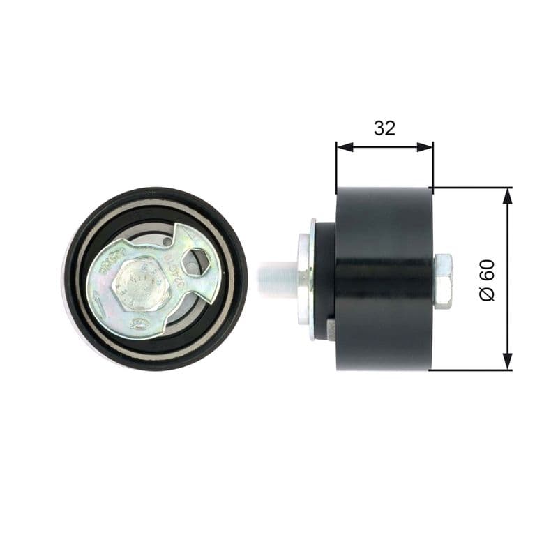 Tensioner Pulley, timing belt