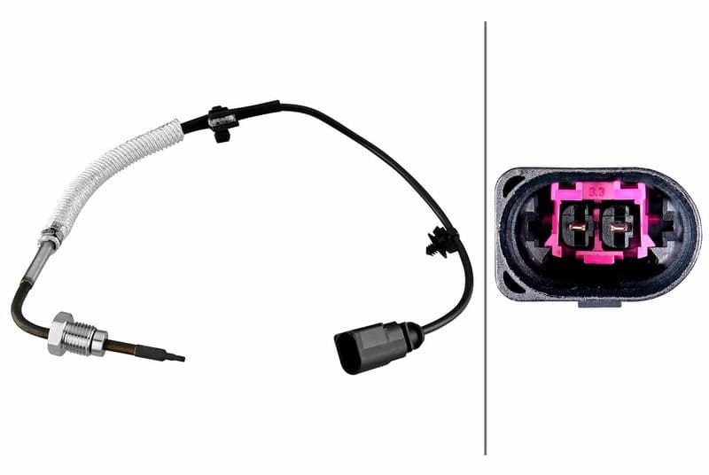 Uitlaatgastemperatuursensor (Voor turbo) past: AUDI A6 ALLROAD C7, A6 C7, A7, Q5 3.0D 11.11-09.18