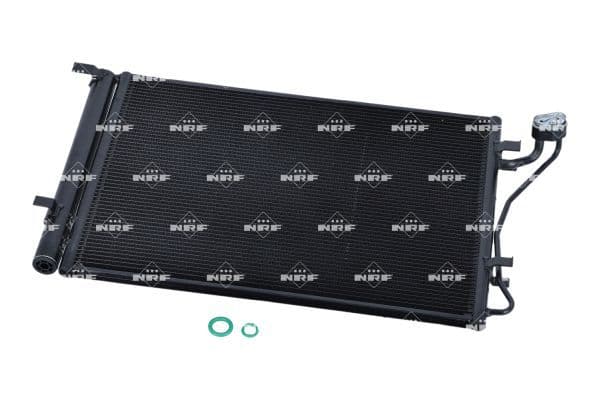 A/C condensator (met droger) past: HYUNDAI I20 I 1.2-1.6 09.08-12.15