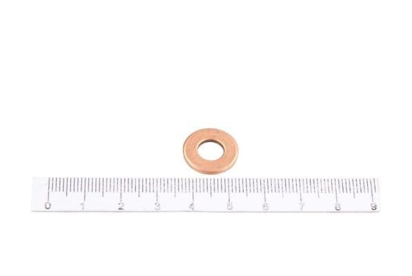 Injector sluitring (prijs per 5 stuks 7,3x16 x1,5, koper  spray) past: IVECO DAILY VI  VOLVO C30, C70 II, S40 I, S40 II, S60 I, S80 I, S80 II, V50, V70 II, V70 III, XC60 I 1.4D-3.0D 12.96-