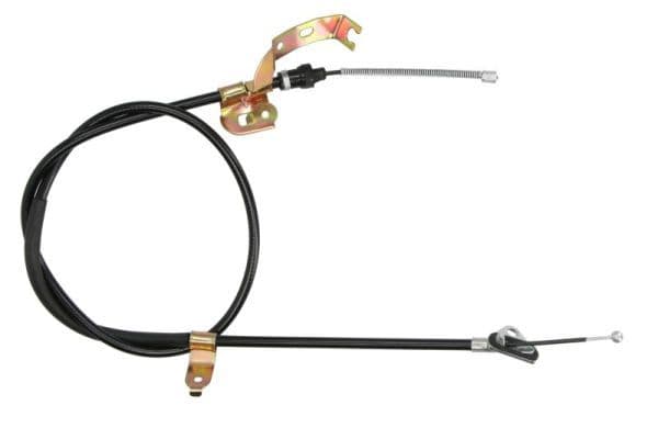 Handremkabel Achter Links (1485mm/1245mm) past: CITROEN C1  PEUGEOT 107  TOYOTA AYGO 1.0/1.4D 06.05-09.14