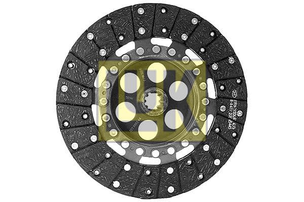 Koppelingsplaat/plaat biologisch (270mm volledig profiel) past: MASSEY FERGUSON 133, 133 MK III, 133S, 135, 135 FR, 135 MK III, 135 S, 135 UK, 135 V, 140 (3 CYL), 140 SUPER (3 CYL), 145, 165