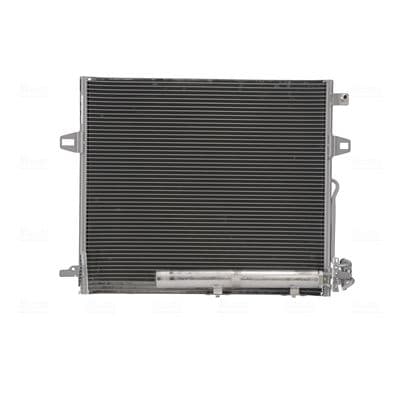 A/C condensator (met droger, (EN) additional fitting elements) past: MERCEDES G (W461), GL (X164), M (W164), R (W251, V251) 3.0-6.3 02.05-07.23
