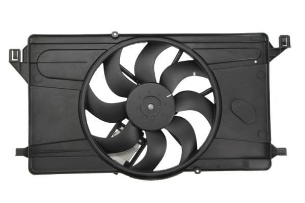 Radiatorventilator (met huisvesting) past: VOLVO C30, S40 II, V50  FORD C-MAX, FOCUS C-MAX, FOCUS II 1.4-2.0D 10.03-12.12