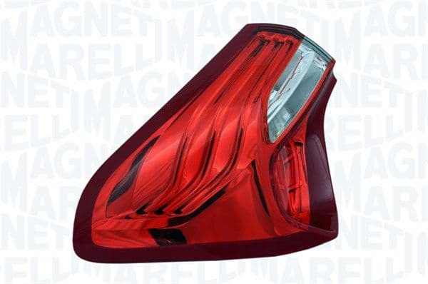 Achterlicht Rechts (extern, P21W, kleur indicator wit, kleur van het glas red, zwart frame) past: CITROEN DS5 5D 11.11-03.15