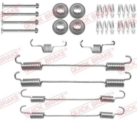 Accessory Kit, brake shoes