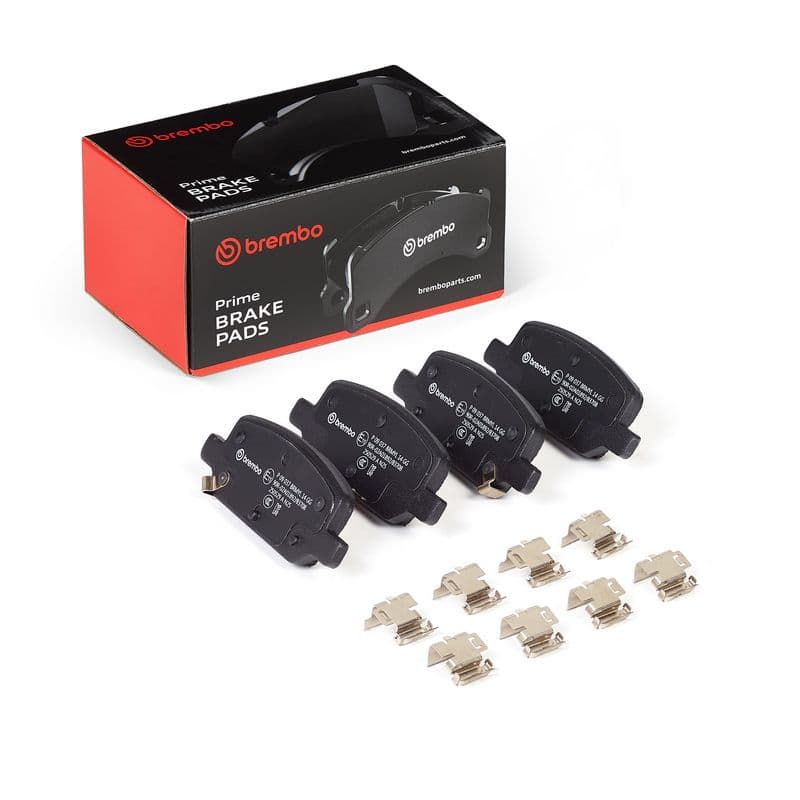 Remblokken set Achter ((EN) for electric vehicles), past: TESLA MODEL 3, MODEL Y Electric 01.17-