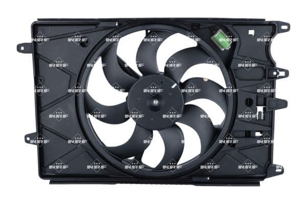 Radiatorventilator (met huisvesting) past: FIAT TIPO 1.3D-1.6D 10.15-