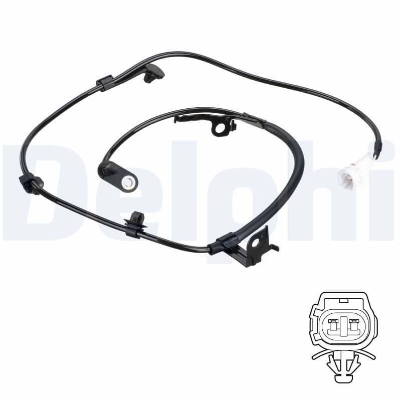 ABS-sensor Voor Rechts past: DAIHATSU CHARADE VIII  TOYOTA YARIS 1.0-1.4D 08.05-