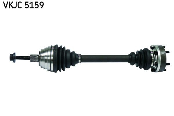 As van de aandrijfas Voor Links/Rechts 539mm (voor voertuigen zonder ABS) past: VW TRANSPORTER T4 1.9D-2.8 07.90-06.03