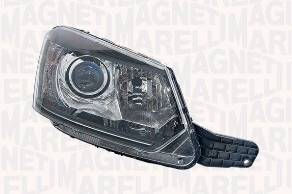 Koplamp Links (D3S/H7/LED/PWY24W, elektrisch, met motor) past: SKODA YETI 11.13-06.17