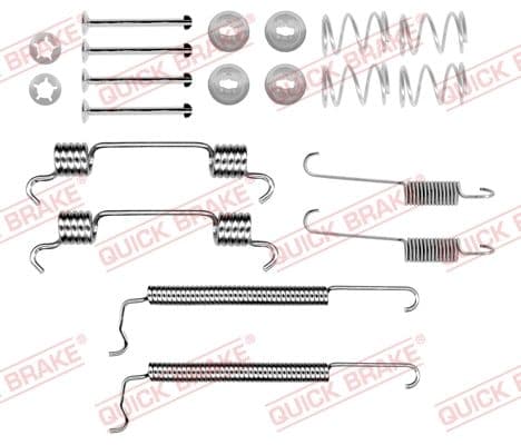 Accessory Kit, brake shoes